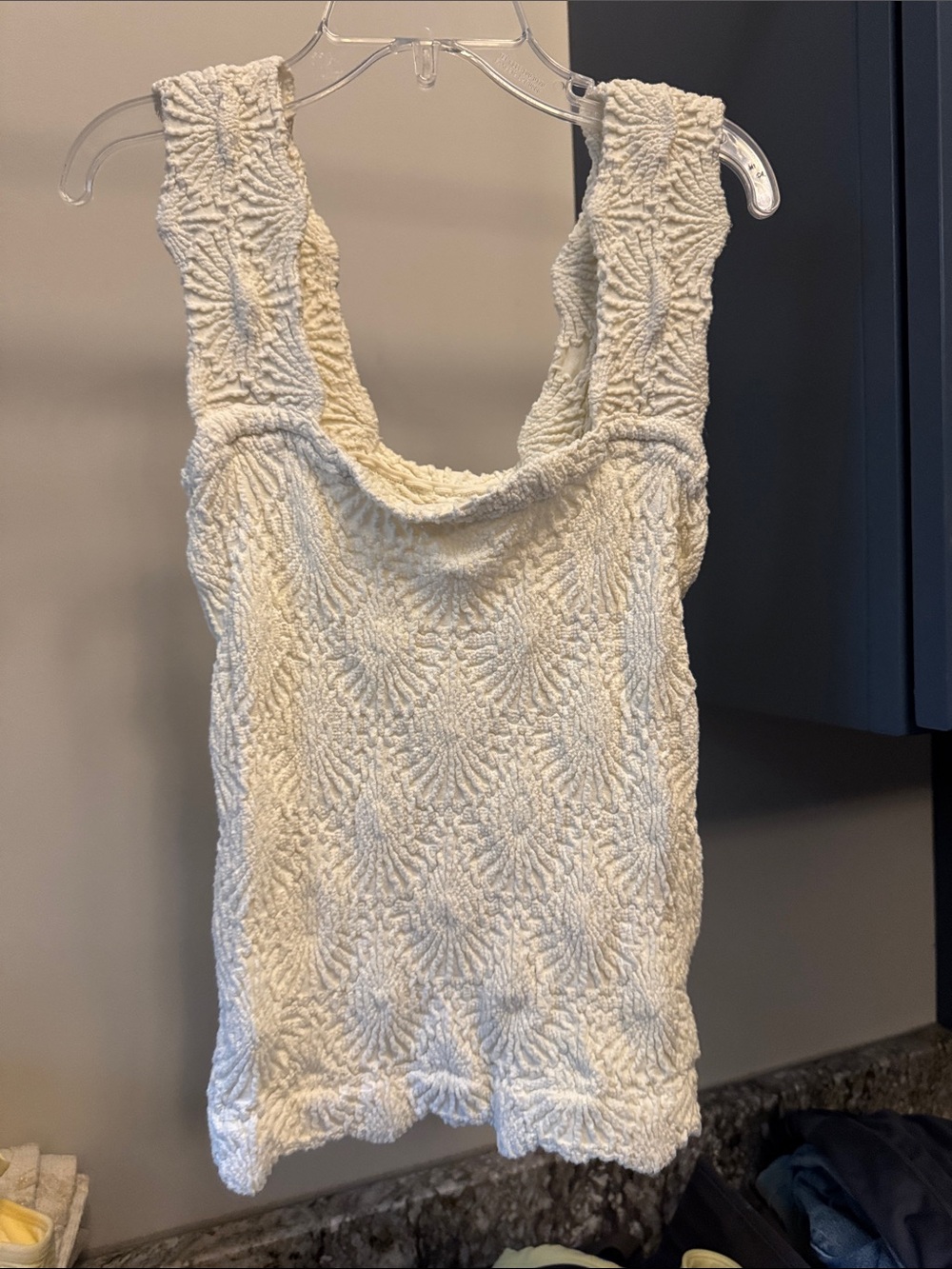 Free People Textured Tank Top - Women's Sleeveless Summer Top sz XS-sm